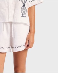 Academy Brand - Mae Linen Short