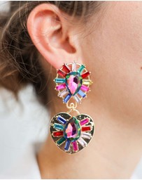 FORD MILLINERY - Amour Earrings