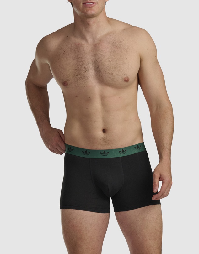 adidas Originals - 3 Pack Comfort Flex Cotton Trunk Underwear