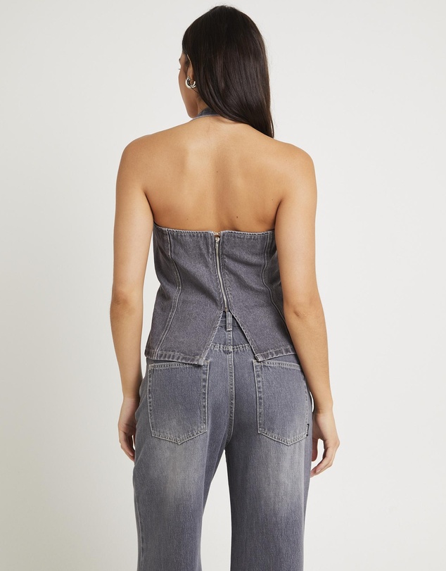 Insight - Allegra Corset Denim Top