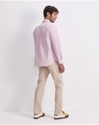Sportscraft - Stripe Long Sleeve Poplin Shirt