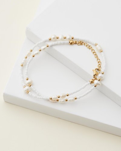 Pearl & Bead Necklace