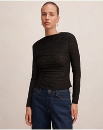 Forever New - Sloane Lace Long Sleeves Top