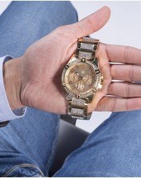 GUESS - Frontier Gold Tone 48mm Watch