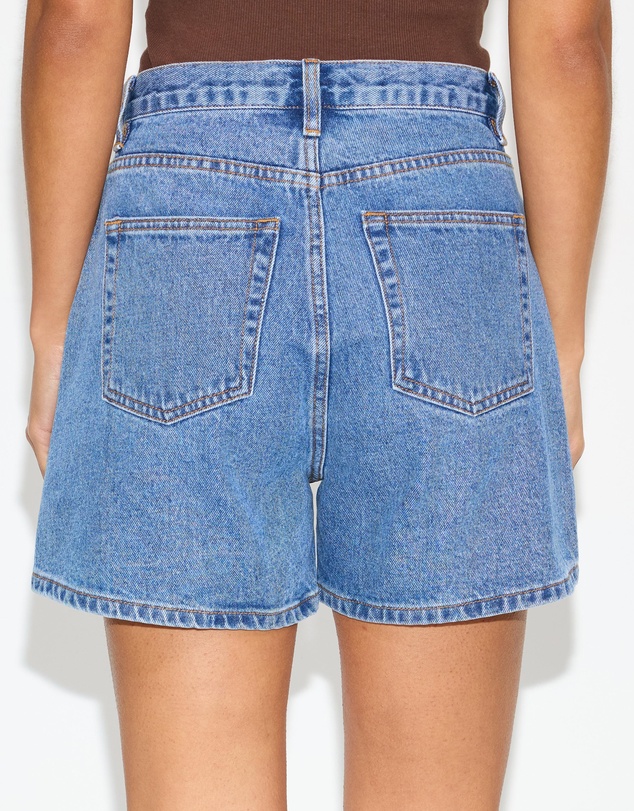 Dazie - Azure Denim Shorts