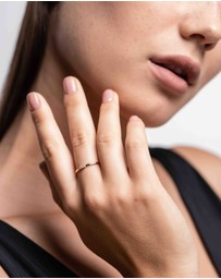 Luna Rae - Solid Gold - Juliette Diamond Ring