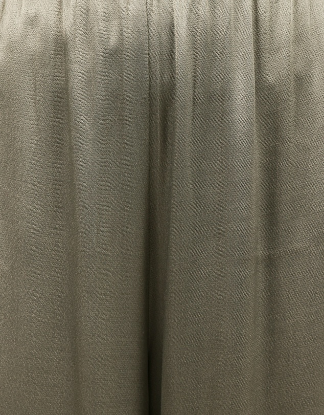 Petal & Pup - Sullivan Wide Leg Satin Pant - Sage