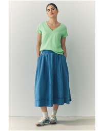 NEXT - V-Neck Cap Sleeve T-Shirt