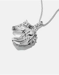THOMAS SABO - THOMAS SABO Silver Horse Pendant with Zirconia
