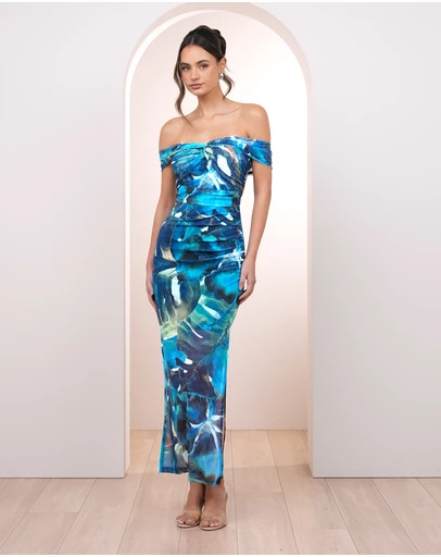 Pilgrim - Baylor Off Shoulder Maxi Dress