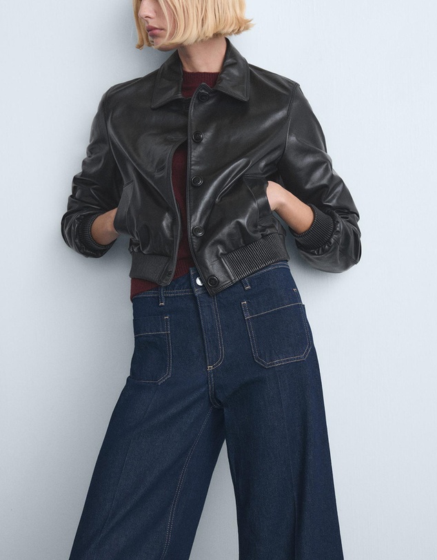 M.N.G - Wide-Leg Jeans With Pockets