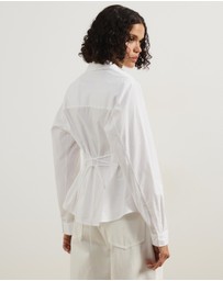 Atmos&Here - Rue Tie Waist Shirt