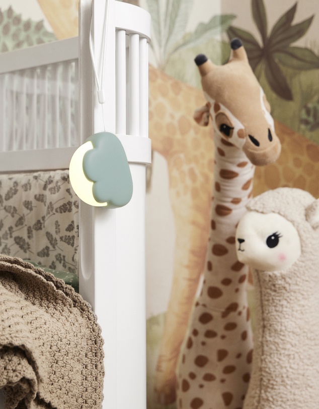 Kreafunk - Kreafunk Kids Cloudy Lamp - Dusty Green