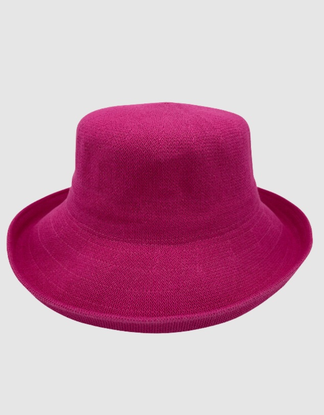 Jacaru - Jacaru 1506 Knitted Bucket Hat - Large Brim