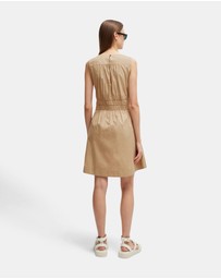 BOSS - Cotton Slim Fit Dress