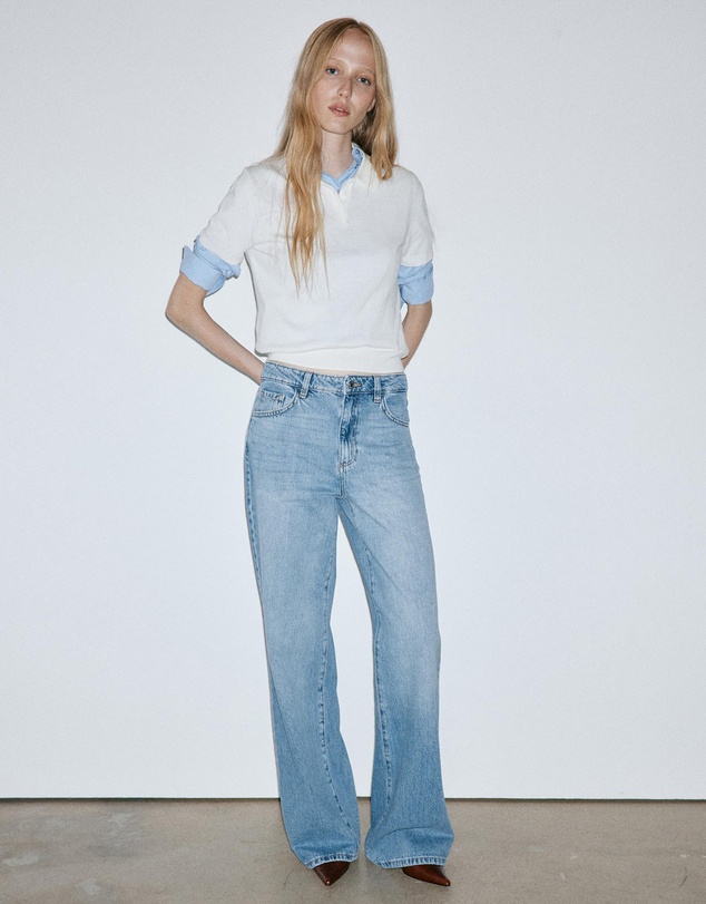 M.N.G - Danila High-Waisted Wide Leg Jeans