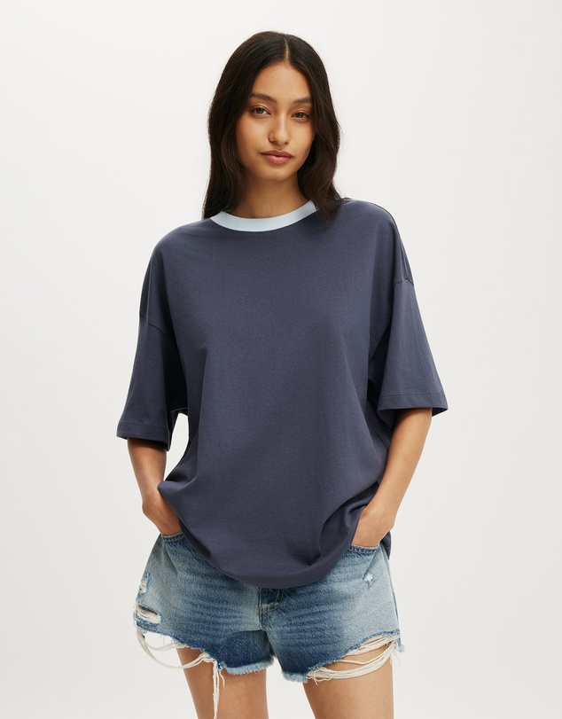 Cotton On - Boxy Short Sleeve Tee