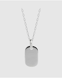 Najo - Moto Men's Silver Necklace