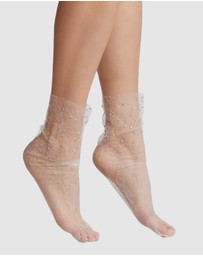 High Heel Jungle - Crystal Lace Sock