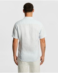 yd. - Lewis Pure Linen Shirt