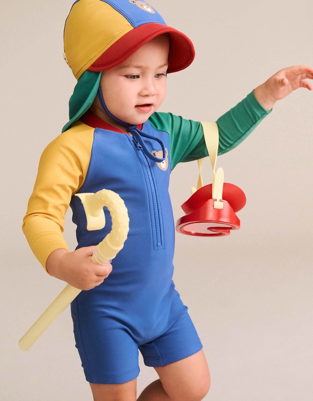Huxbaby - Huxbear Colour Block Rashsuit - Babies-Kids