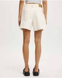 Cotton On - High 90s Denim Shorts