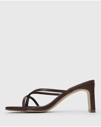 Betts - Gigi Square Toe Heeled Mules