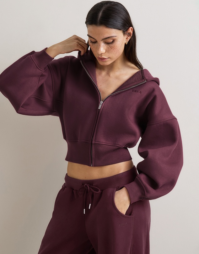 TALA - Cocoon Zip Through Hoodie
