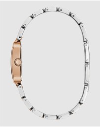 GUESS - Guess Ladies 2-Tone Rose Gold Tone 22mm Analogue Watch