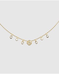 GUESS - Crystals & 4G Necklace