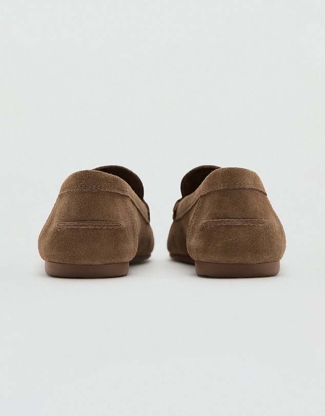 M.N.G - Suede Penny Loafers