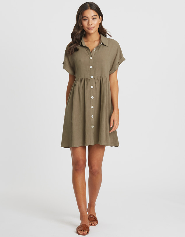 The Fated - Maribelle Shirt Dress