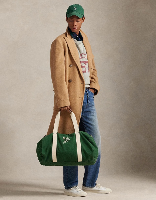 Polo Ralph Lauren - Embroidered Canvas Duffel Bag