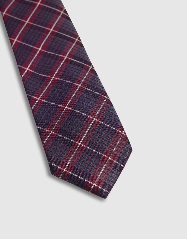 Oxford - Baird Check 7Cm Silk Tie