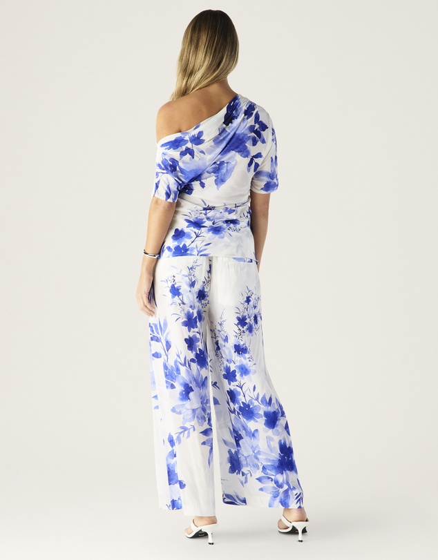 MOS The Label - Isola Print Off Shoulder Top