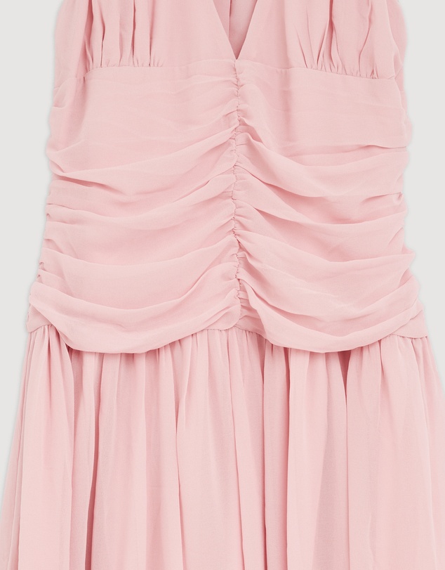 Revibe - Repaired CHANCERY Talara Halter Maxi Dress - AU 10