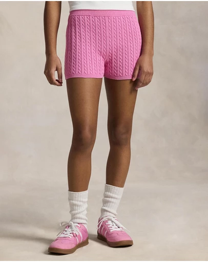Polo Ralph Lauren - Mini-Cable Cotton Shorts - ICONIC EXCLUSIVE (7YRS-16YRS)