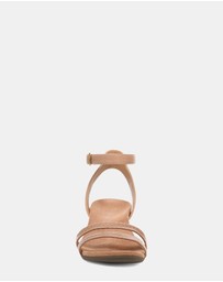 Vionic - Orlanda Wedge Sandal - Macaroon Pearl Snake