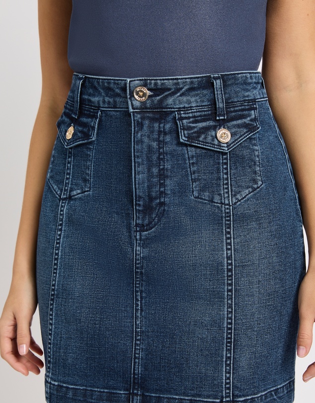 Marcs - Marianne Denim Mini Skirt