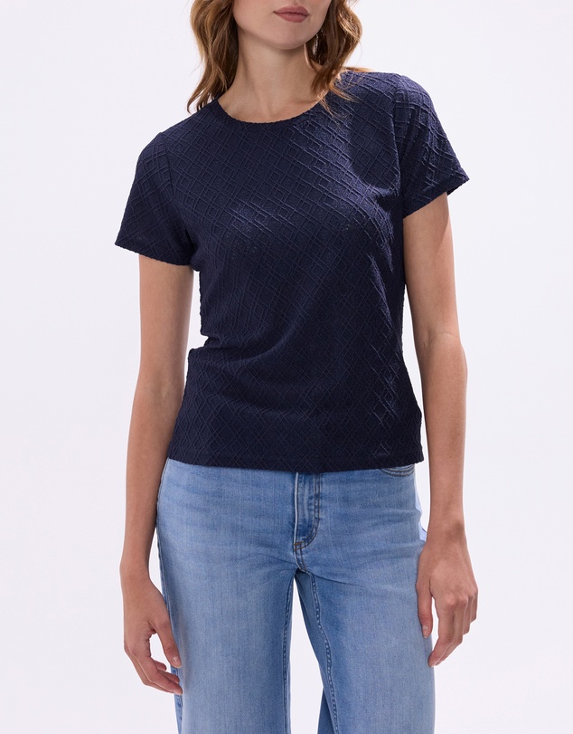 Marcs - Thea Textured Lace Tee
