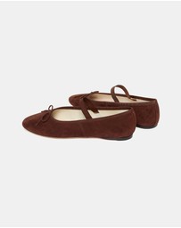 Loeffler Randall - Leonie Soft Ballet Flats Suede