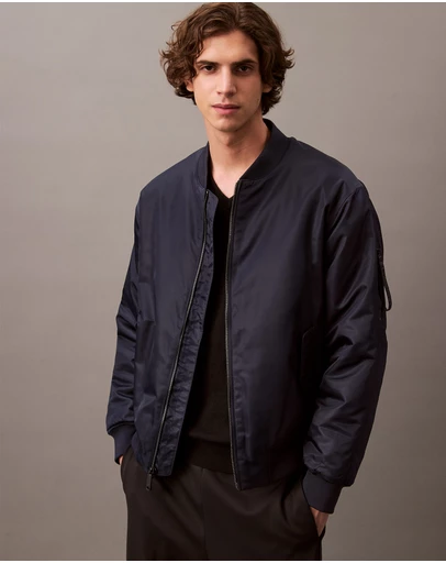 Calvin Klein Jeans - Padded Nylon Bomber Jacket
