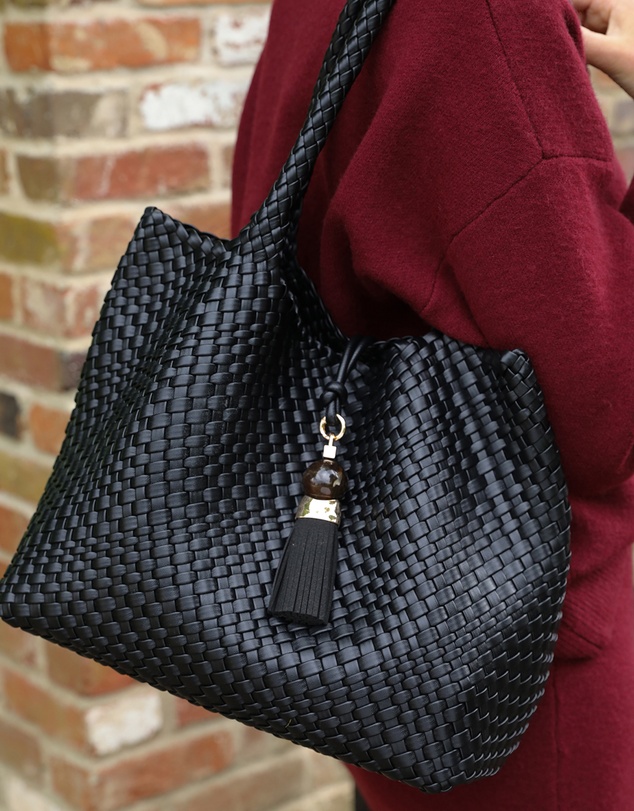 Luella Grey - Saskia Large Woven Tote