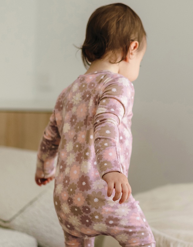 Kynd Baby - Day Or Night Onesie in Bold Floral