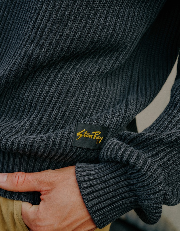Stan Ray - Cable-Knit Crew Sweater
