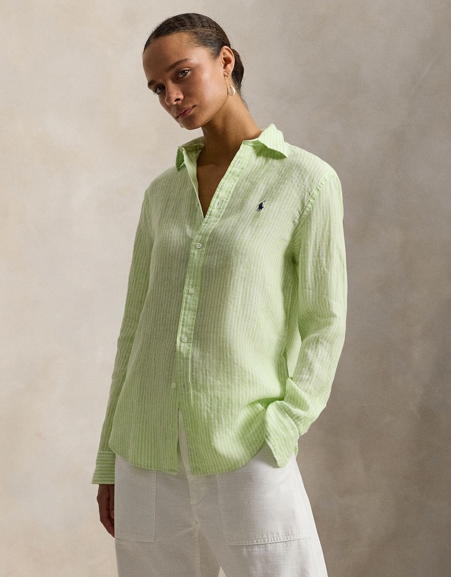 Polo Ralph Lauren - Classic Fit Striped Linen Shirt