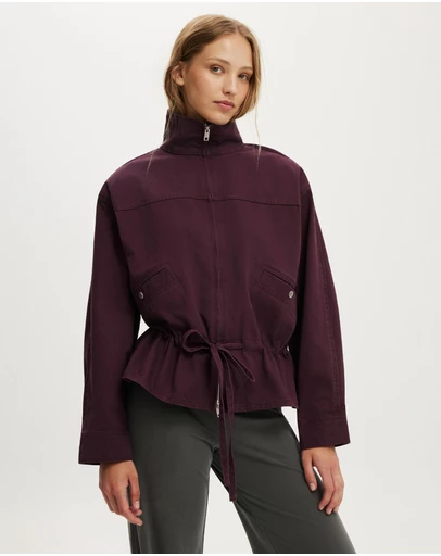 Cotton On - Knox Funnel Neck Jacket