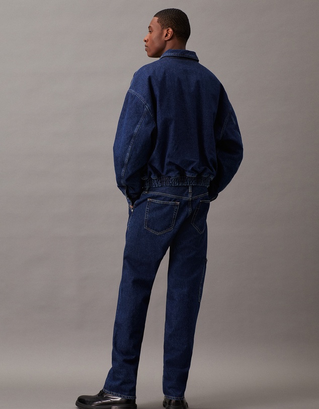 Calvin Klein Jeans - Relaxed Denim Bomber Jacket