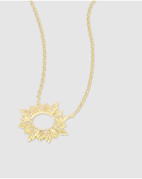 Wanderlust + Co - Sunseeker Gold Necklace