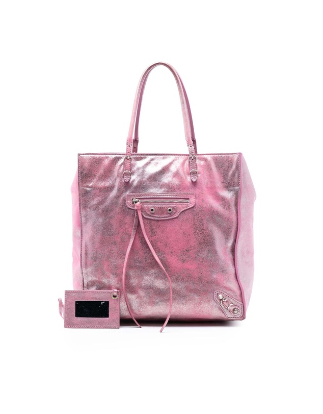 Pre-Loved by Azura Reborn - Pre-Loved Metallic Leather Papier A5 Tote